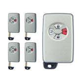 Lots of 5 Smart Car Key Fob Replacement for Toyota Avalon fits 2005 2006 Proximity 4 Button Remote HYQ14AAF 271451-0111 Board